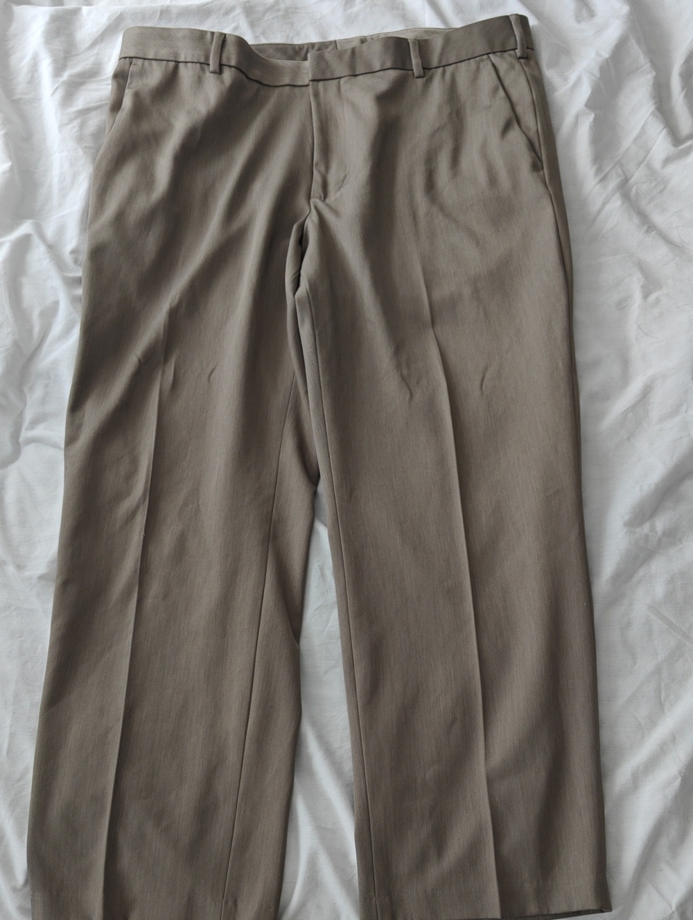 Van Heusen Men's Dress Pants in Taupe, 38x29